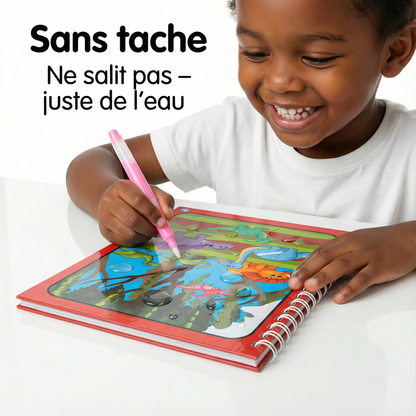 Pack 4 Livres Magiques à l’Eau – Coloriage Réutilisable à l’Infini