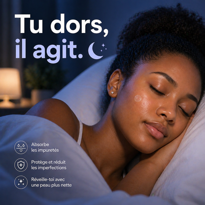 Patch Anti-Acné Invisible - Dites adieu à vos boutons