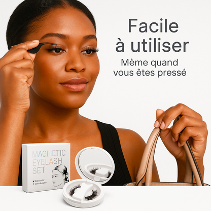 Cils magnétique sans colle - Réutilisable