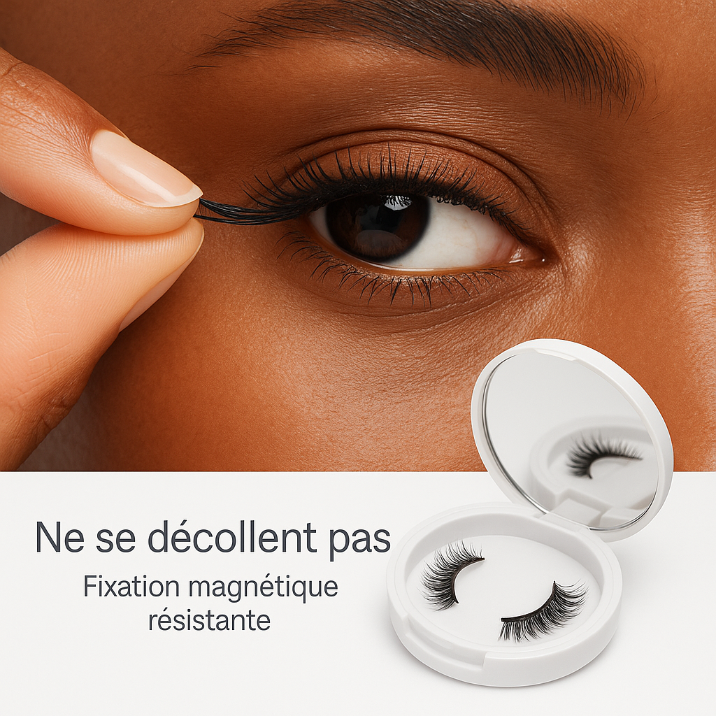 Cils magnétique sans colle - Réutilisable