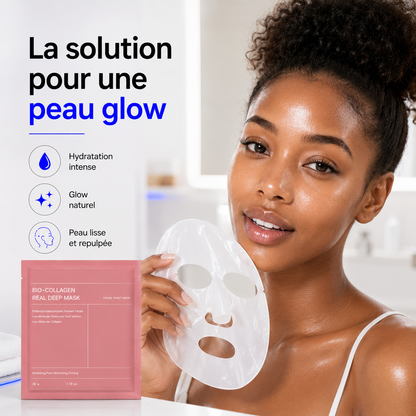 Masque au collagène - hydrate & nourrit la peau