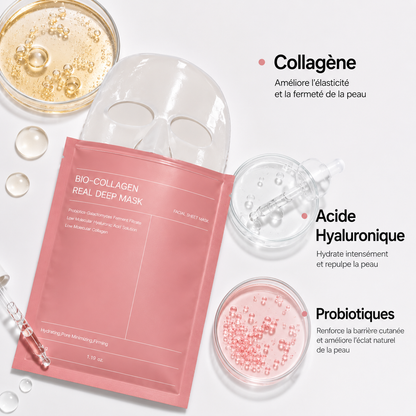 Masque au collagène - hydrate & nourrit la peau