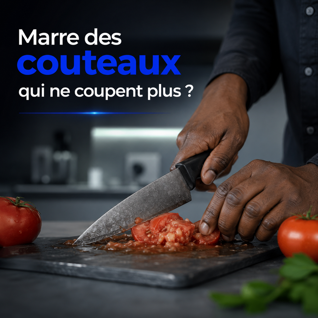 Aiguiseur de Couteaux 4 en 1 – Redonnez du tranchant à vos couteaux