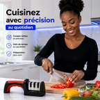 Aiguiseur de Couteaux 4 en 1 – Redonnez du tranchant à vos couteaux