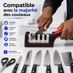 Aiguiseur de Couteaux 4 en 1 – Redonnez du tranchant à vos couteaux