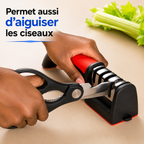 Aiguiseur de Couteaux 4 en 1 – Redonnez du tranchant à vos couteaux
