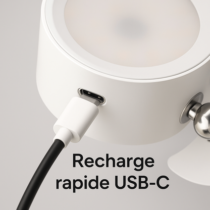 Lampe Murale Rechargeable – Double Éclairage Haut & Bas