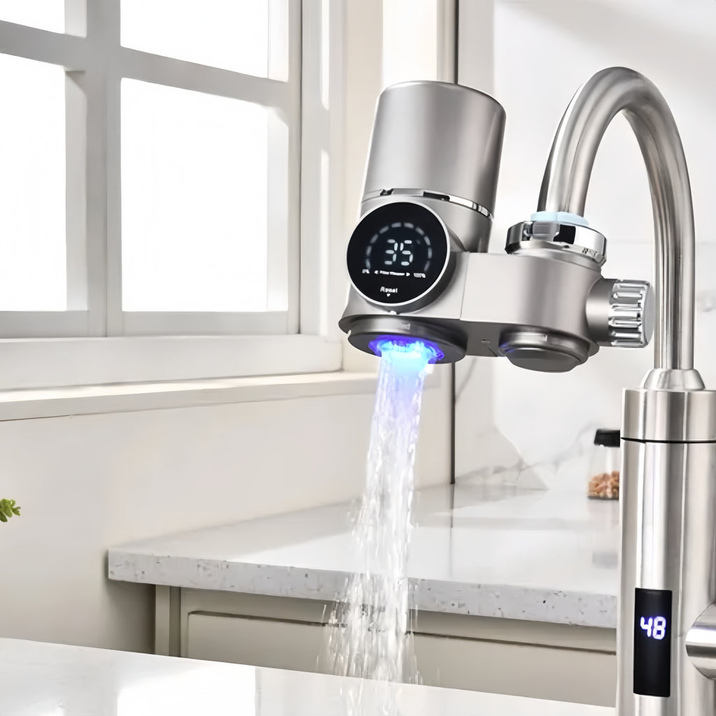 Purificateur d'eau de robinet intelligent - Avec Rayon UV